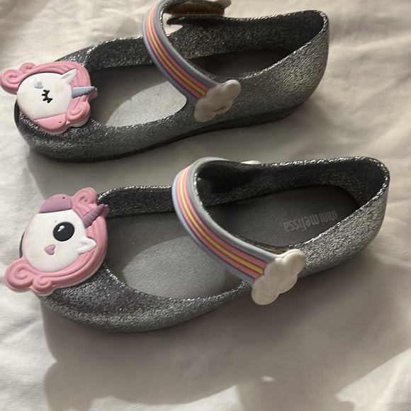 ▫️Mini Melissa Toddler/Girls Shoes Size 7 EUC - Picture 2 of 5